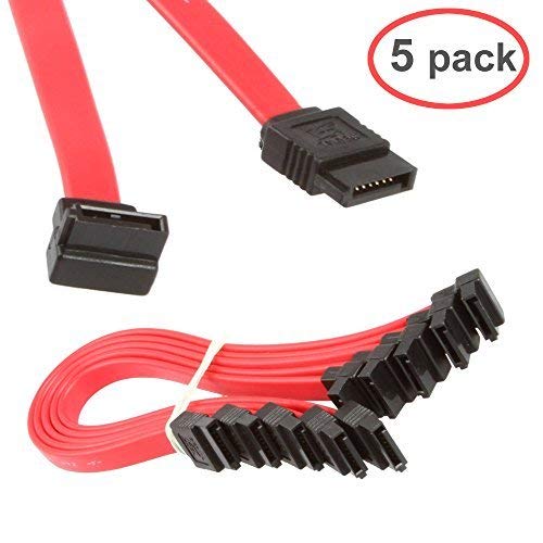 Product Cover LINESO 9 Inch SATA III 6.0 Gbps Cable 9 Inch 5 Pack