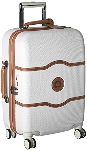 Product Cover DELSEY Paris Chatelet Hard+ Hardside Carry-on Spinner Suitcase, Champagne White, 21-Inch