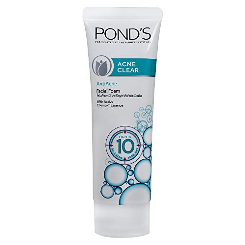 Product Cover Ponds Acne Clear Anti Acne Facial Foam 100g