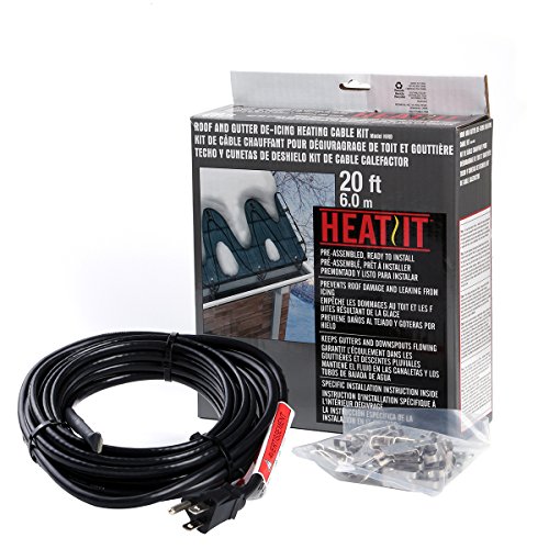 Product Cover HEATIT HIRD 80 feet 5 Watts Per Foot Roof & Gutter Snow De-Icing Cable