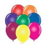 Product Cover 24 Inch TUFTEX Crystal Assortment Latex Balloons (Premium Helium Quality) Pkg of 10