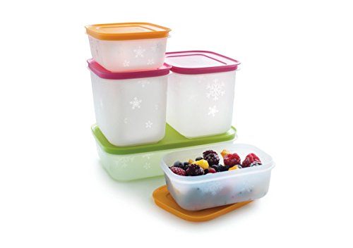 Product Cover Tupperware Freeze It Starter Set 2X 1,9 Cup, 2X 4.6 Cup, 1x 4.2 Cup