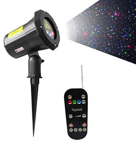 Product Cover LedMAll® Remote Controllable RGB Moving Laser Outdoor Garden Landscape Light Red, Green and Blue