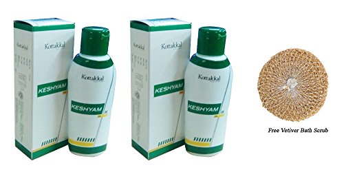 Product Cover Kottakkal Keshyam Oil - 100ml (Pack of 2) + Free Vetiver Bath Scrub
