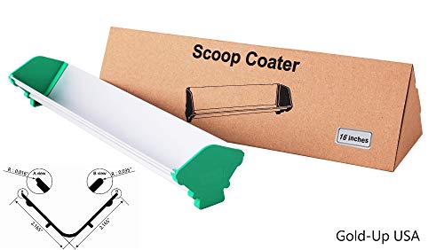 Product Cover Dual Edge Aluminum Emulsion Scoop Coater for Silk Screen Printing Coating Tool (6 Inch)