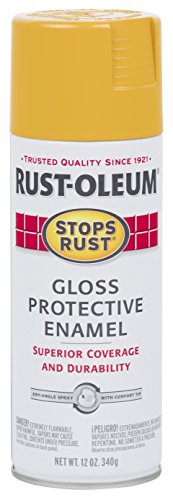 Product Cover Rust-Oleum 298537 Stops Rust Spray Paint 12 Oz, Gloss Tuscan Sun