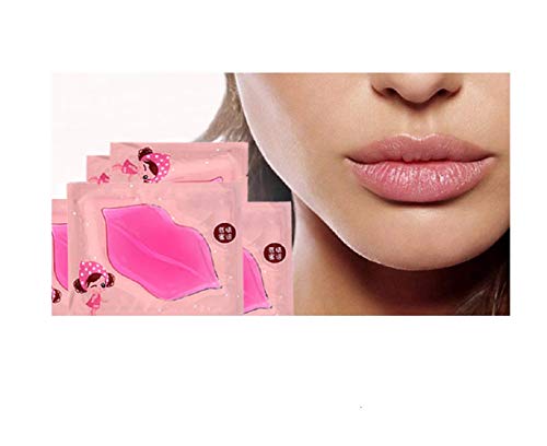 Product Cover CCbeauty 20-Pack Pink Collagen Crystal Lip Mask Lip Plumper Mask Gel Care Mask Moisturer Essence Make Your Lip Attractive and Sexy