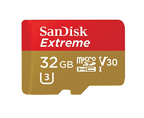 Product Cover SanDisk Extreme 32GB microSDHC UHS-I Card with Adapter - SDSQXVF-032G-GN6MA [Old Version]