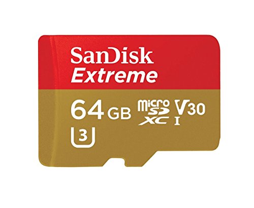 Product Cover SanDisk Extreme 64GB microSDXC UHS-I Card with Adapter - SDSQXVF-064G-GN6MA