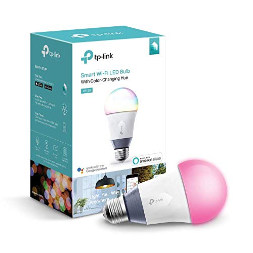 Product Cover Kasa Smart Light Bulb, Multicolor by TP-Link - WiFi Bulbs, Works with Alexa & Google (LB130) Old Version