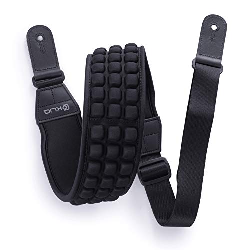 Product Cover KLIQ AirCell Guitar Strap for Bass & Electric Guitar with 3