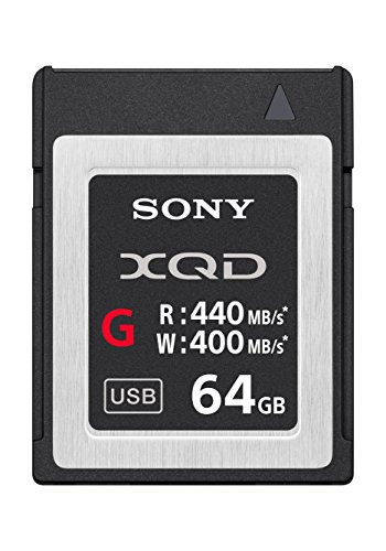 Product Cover Sony Professional 64GB XQD Memory Card G Series (up to 440MB/s Read) w/File Rescue Software