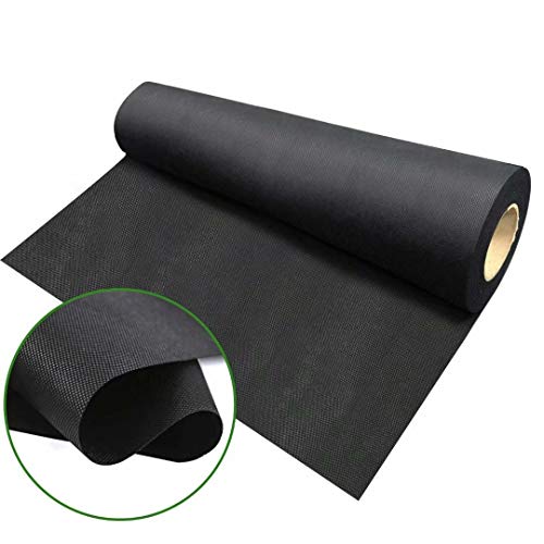 Product Cover Agfabric 4x300ft Landscape Ground Cover Heacy Non-Woven Weed Barrier Fabric for Gardening Mat and Raised Bed, Weed Control