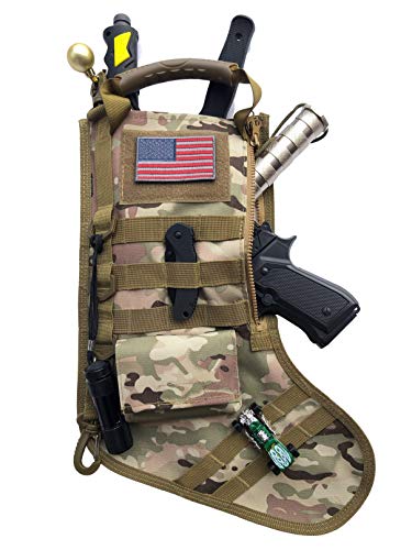 Product Cover Garud Tactical Christmas Stocking with Molle Gear (Multicam)