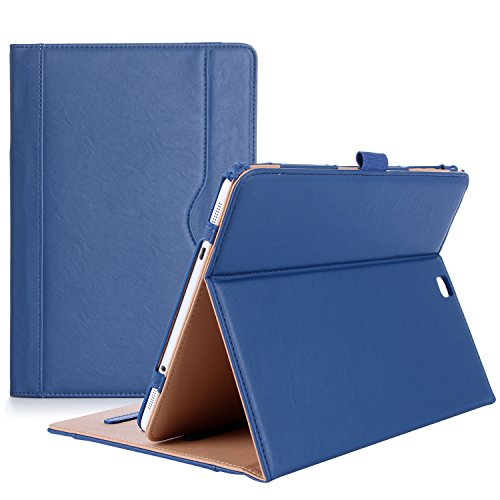 Product Cover ProCase Galaxy Tab S2 9.7 Case - Leather Stand Folio Case Cover for Galaxy Tab S2 Tablet (9.7 Inch, SM-T810 T815 T813) - Navy