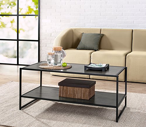 Product Cover Zinus Modern Studio Collection Deluxe Rectangular Coffee Table, Espresso