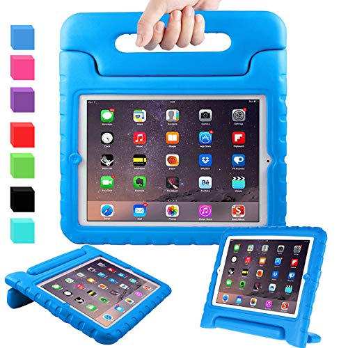 Product Cover AVAWO Apple iPad 2 3 4 Kids Case - Light Weight Shock Proof Convertible Handle Stand Kids Friendly for iPad 2/3/4 Tablet - Blue