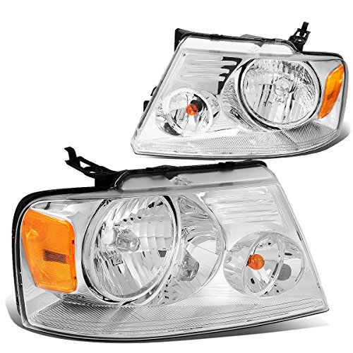 Product Cover DNA Motoring HL-OH-F1504-CH-AM Headlight Assembly, Driver and Passenger Side