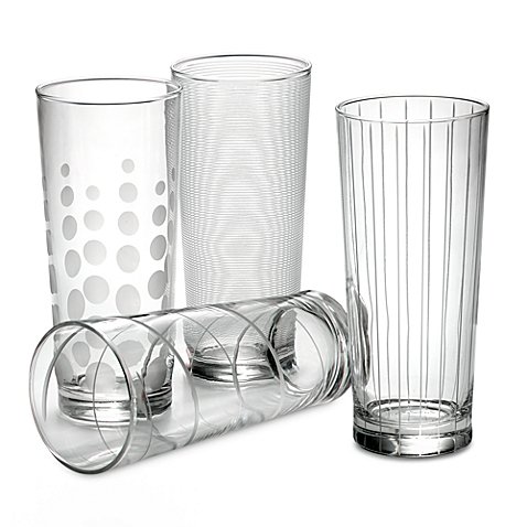 Product Cover Mikasa Cheers Highball Glasses (Set of 4) made of Glass, 19-3/4 oz