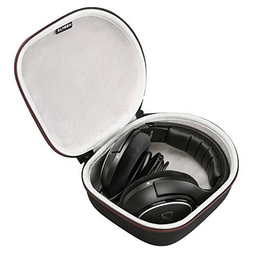 Product Cover LTGEM Headphone Case for Sennheiser HD 598,HD558,HD202 II,HD201,HD419,HD229,HD202,HD518,HD555 Headphone-Black
