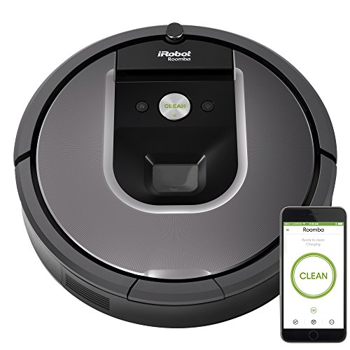Product Cover iRobot Roomba 960 Robot Vacuum- Wi-Fi Connected Mapping, Works with Alexa, Ideal for Pet Hair, Carpets, Hard Floors