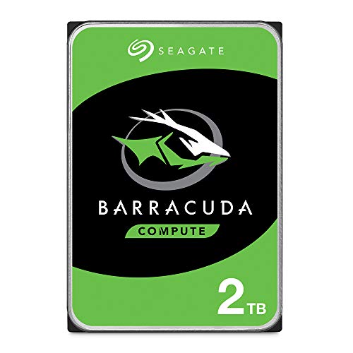 Product Cover Seagate BarraCuda 2TB Internal Hard Drive HDD - 3.5 Inch SATA 6 Gb/s 7200 RPM 64MB Cache for Computer Desktop PC Laptop (ST2000DM006)