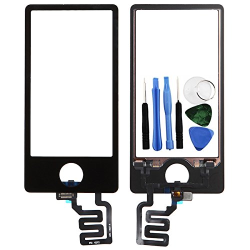 Product Cover BisLinks Black LCD Touch Screen Digitizer Assembly Replacement for iPod Nano 7 7th Gen