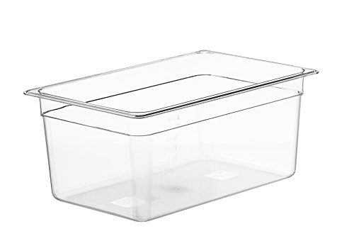 Product Cover LIPAVI Sous Vide Container - Model C15 - 18 Quarts - 17.6 x 11.4 Inch - Strong & Clear See-through Polycarbonate - Matching L15 Rack and Tailored Lids for virtually every circulator sold separately.