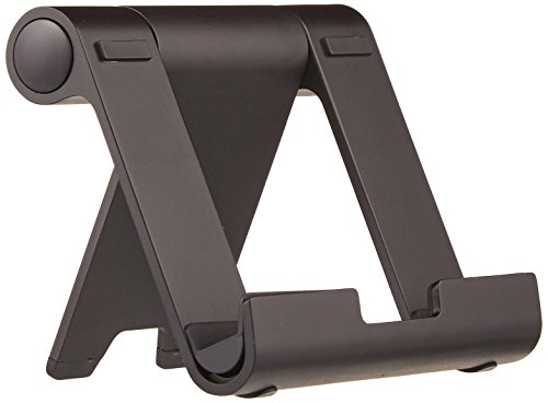 Product Cover AmazonBasics Multi-Angle Portable Stand for iPad Tablet, E-reader and Phone - Black