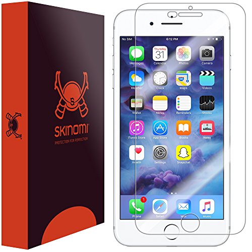 Product Cover Skinomi Screen Protector Compatible with iPhone 7 Plus (iPhone 6S Plus, iPhone 6 Plus 5.5) Clear TechSkin TPU Anti-Bubble HD Film