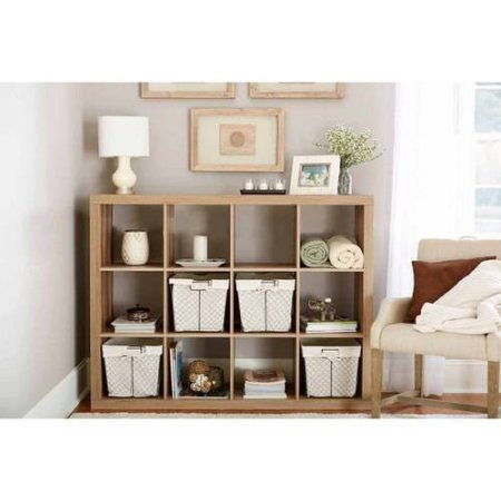 Product Cover Better Homes and GardensBH15-084-199-09 12-Cube Organizer, Weathered Color (Weathered)