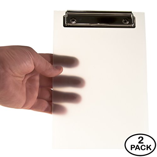 Product Cover Mini Clipboard by KrohneTec - Frosted Transparent 6