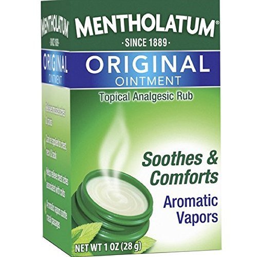Product Cover Mentholatum Original Ointment Soothing Relief, Aromatic Vapors - 1 oz (Pack of 3)