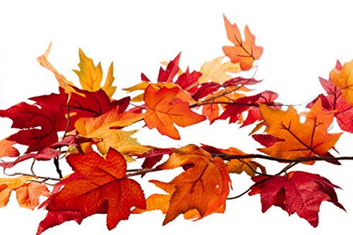 Product Cover CraftMore Fall Maple Leaf Garland 6 Feet