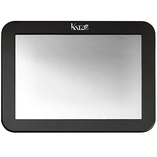 Product Cover Katzco Magnetic Mirror - 1 Pack - 5 x 7 Inches - for School Locker, Refridgerator, Home, Workshop, Office Cabinet, Shaving, Indoors, Outdoors, Camping, Cars, Bathrooms, and More