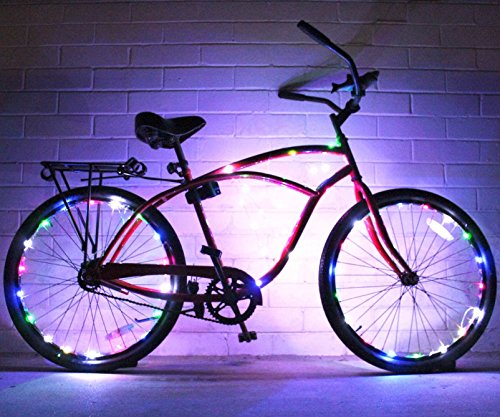 Product Cover GlowRiders Bike Wheel/Lights - Colorful Light Accessory for Bike - Perfect for Burning Man (Multicolor)