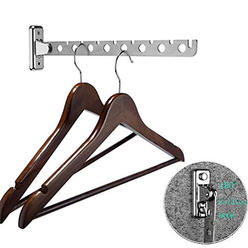 Product Cover Clothing Multiple Hook - Lifeasy Stainless Steel Wall-Mounted Folding Swing Arm Hook