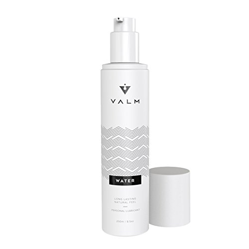 Product Cover Valm Premium Personal Lubricant, Water Based Lube, 8.5 Ounce Pump Bottle