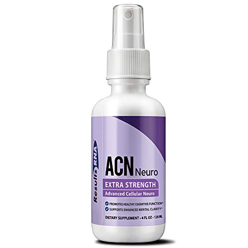 Product Cover Results RNA ACN Neuro | Extra Strength Focus & Concentration Supplement for Improved Mental Alertness & Cognitive Function - 4oz Bottle