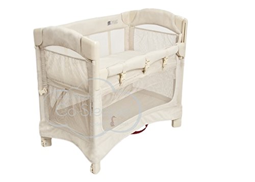 Product Cover Arm's Reach Concepts Mini Ezee 2-in-1 Bedside Bassinet - Natural