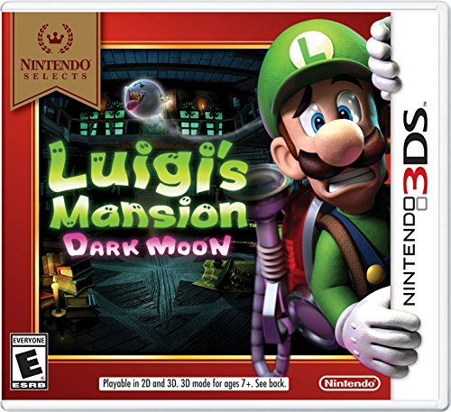 Product Cover Nintendo Selects: Luigi's Mansion: Dark Moon - Nintendo 3DS