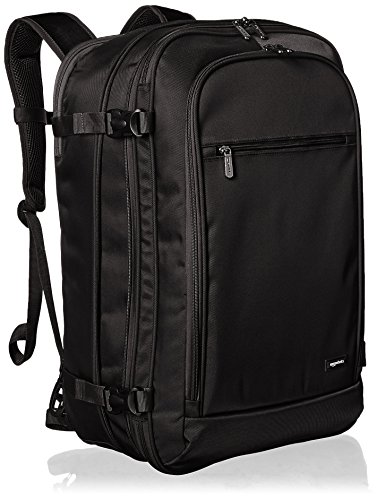 Product Cover AmazonBasics Carry On Travel Backpack - Black