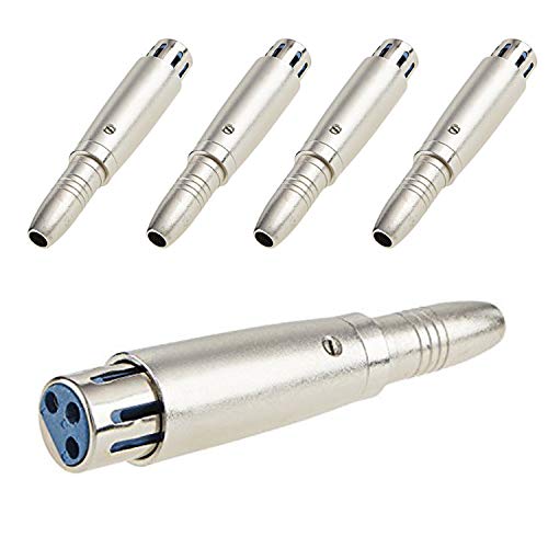 Product Cover CableCreation [5-PACK] XLR 3 Pin Female to 1/4