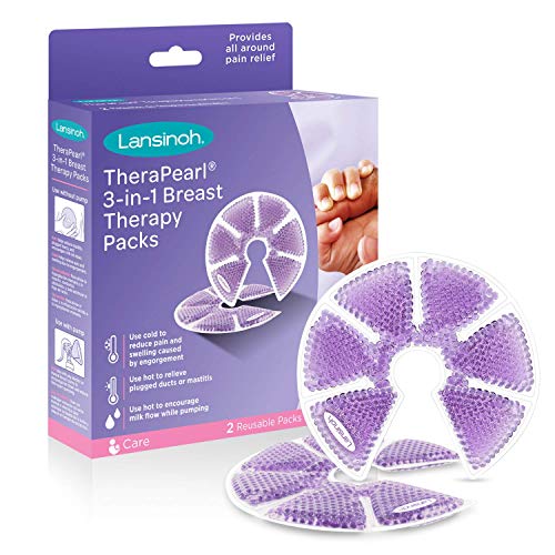 Product Cover Lansinoh TheraPearl Breast Therapy Pack, Breastfeeding Essentials, 2 Pack