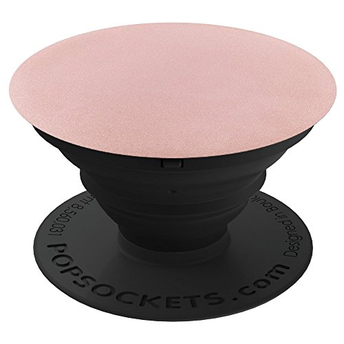 Product Cover PopSockets: Expanding Stand and Grip for Smartphones and Tablets - Rose Gold Aluminum