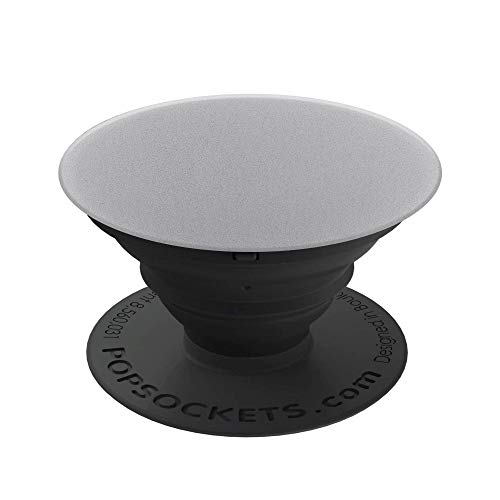 Product Cover PopSockets: Collapsible Grip & Stand for Phones and Tablets - Aluminum Grey