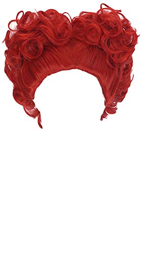 Product Cover MSHUI Alice's Adventures in Wonderland Red Queen Anime Cosplay Short Curly Hair