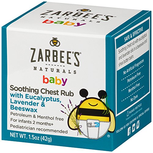 Product Cover Zarbee's Naturals Baby Soothing Chest Rub with Eucalyptus, Lavender & Beeswax, 1.5 Ounce