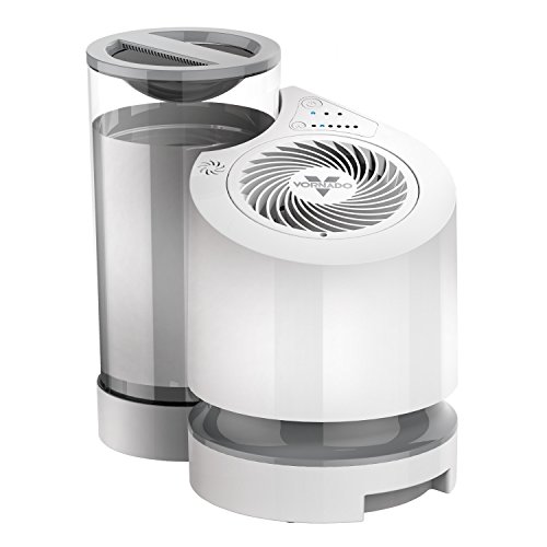 Product Cover Vornado EV100 Evaporative Whole Room Humidifier with SimpleTank, 1 Gallon Capacity, White