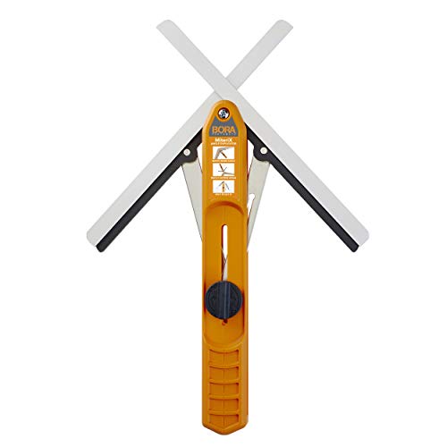 Product Cover BORA 530401 MiteriX Angle Duplicating Tool. Miter Duplicator / Angle Measuring Tool That Splits In Half So You Can Transfer the Exact Miter Angle to Your Miter Saw